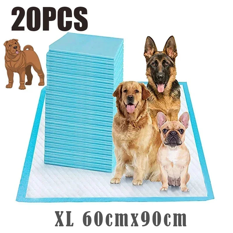 120-Pack Ultra Absorbent 33x45cm Pet Diaper Pads for Dogs &Cats, Odor-Control Puppy Pee Mats, Disposable Litter Toilet Solutions