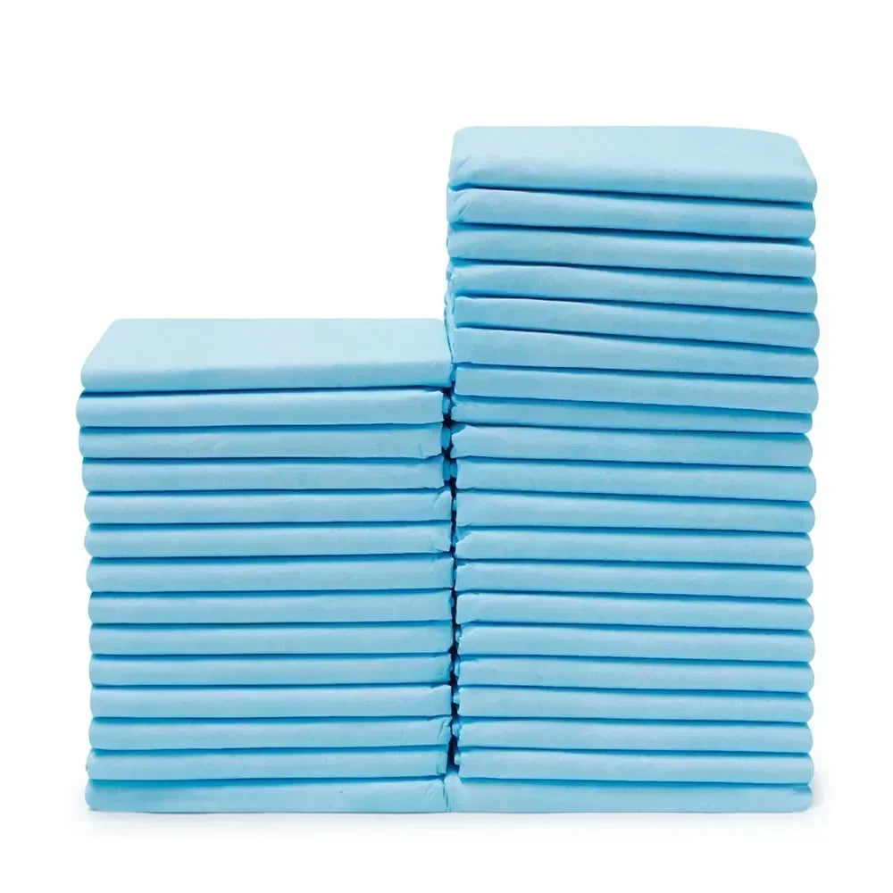 120-Pack Ultra Absorbent 33x45cm Pet Diaper Pads for Dogs &Cats, Odor-Control Puppy Pee Mats, Disposable Litter Toilet Solutions