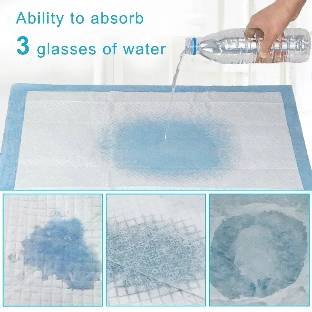 120-Pack Ultra Absorbent 33x45cm Pet Diaper Pads for Dogs &Cats, Odor-Control Puppy Pee Mats, Disposable Litter Toilet Solutions